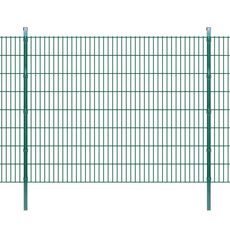 Panneaux et poteaux de cloture 2D pour jardin 2008x1630 mm 22 m