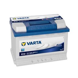 Varta Batterie Varta Blue Dynamic E12 12v 74ah 680A 574 013 068 pas cher 