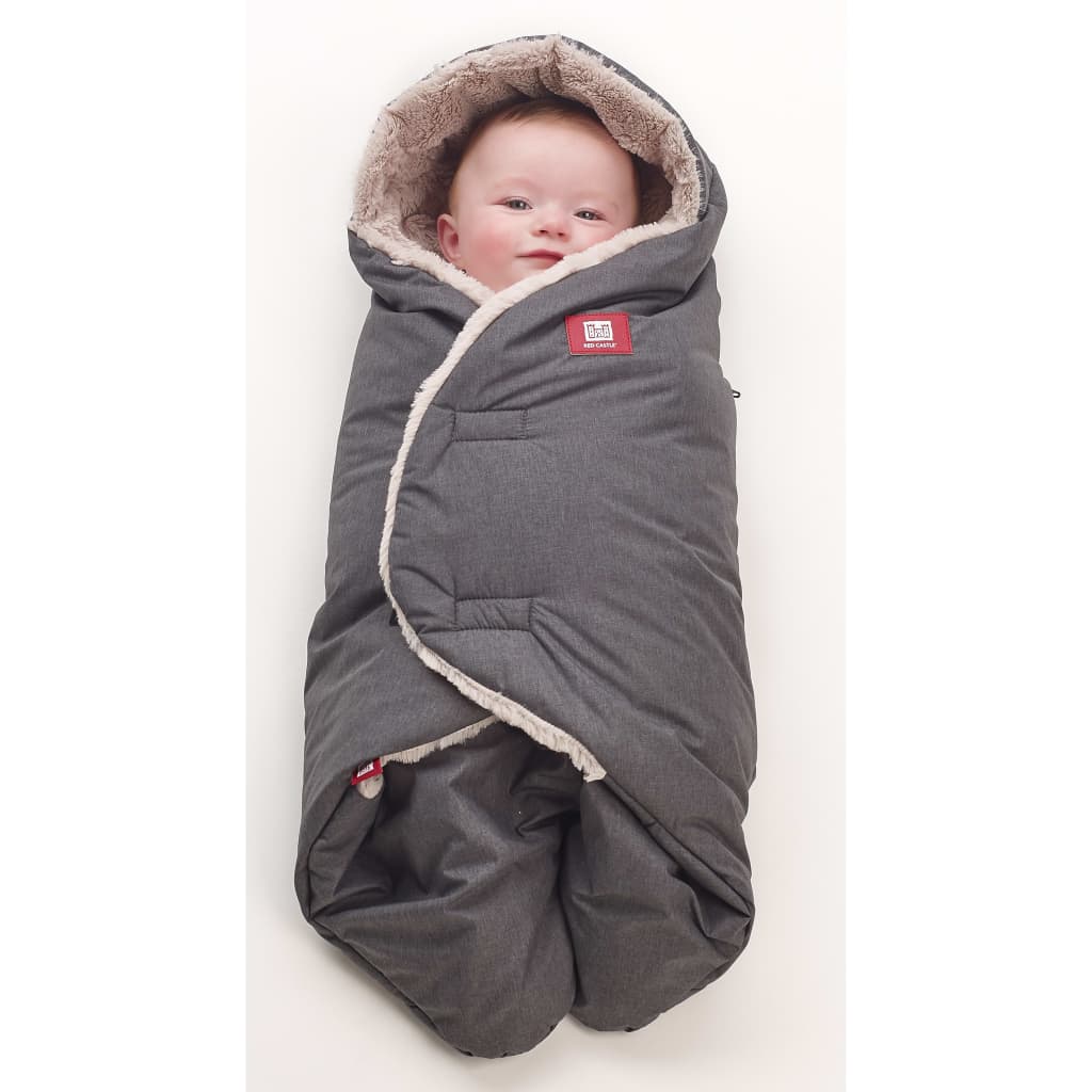 Red Castle Couverture Pour Bebe Babynomade Tendresse 0 6 Mois Gris Pas Cher A Prix Auchan