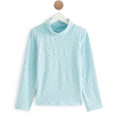 IN EXTENSO Sous pull fille (Vert menthe)
