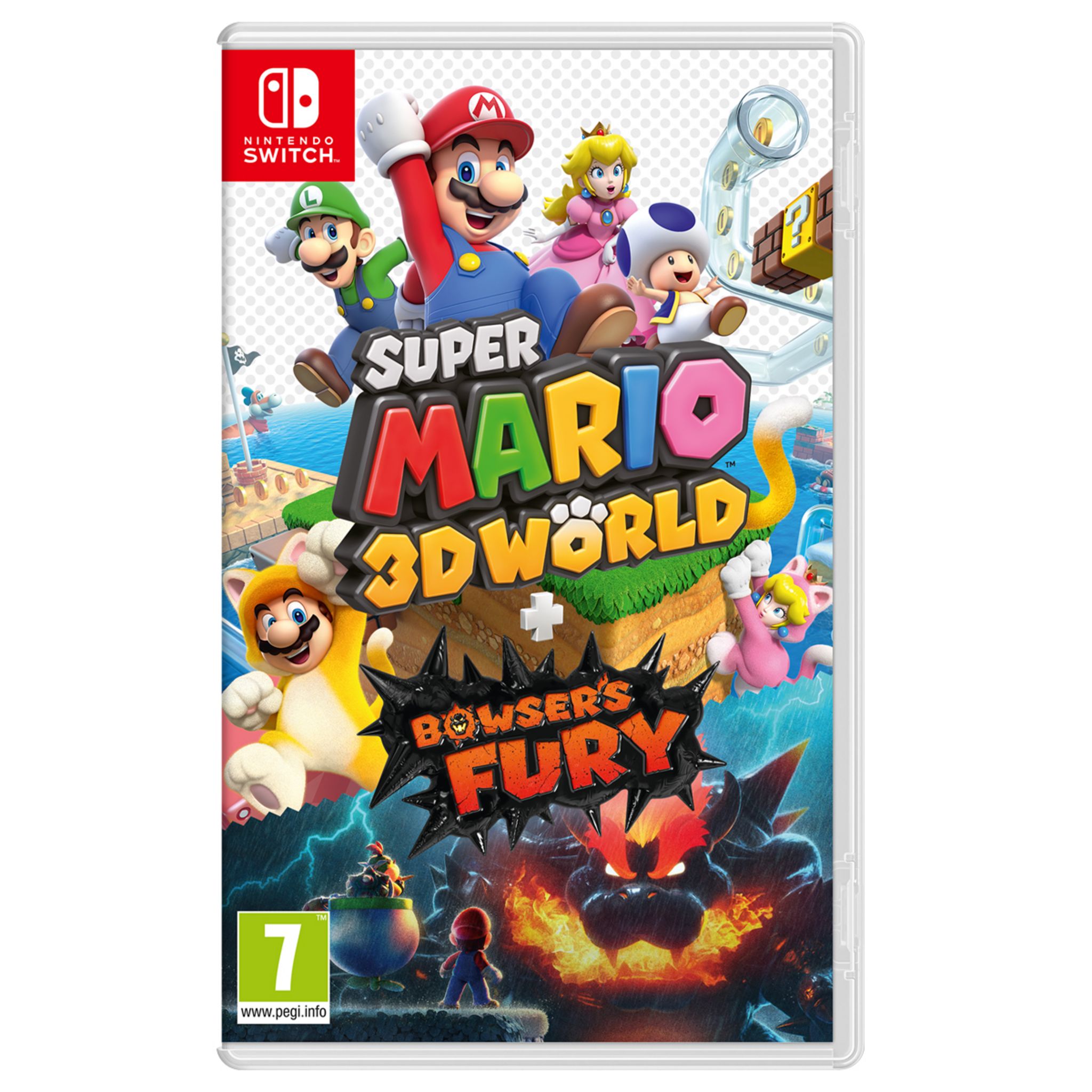 NINTENDO Super Mario 3D World + Bowser's Fury Nintendo Switch pas cher 