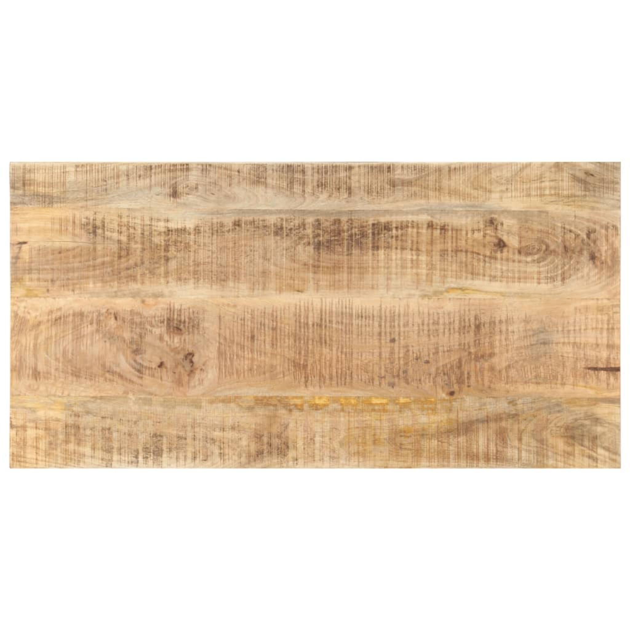 Maison Exclusive - Dessus de table Bois de manguier solide Rond 15-16 mm 80  cm