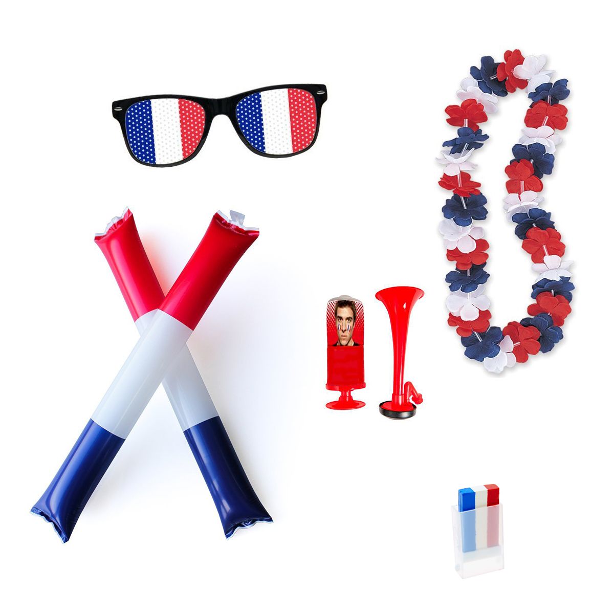 KIT SUPPORTER FRANCE avec 10 ARTICLES