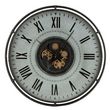 Horloge Murale Ronde  Romano  109cm Noir