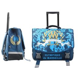 Cartable a roulettes 41 cm Olympique de Marseille pas cher Auchan