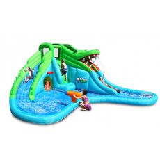 HAPPY HOP Aire de jeux gonflable crocodile