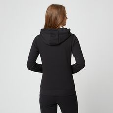 IN EXTENSO Sweat de sport zippé à capuche noir femme (Noir)
