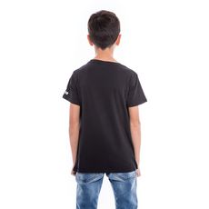t-shirt pur coton organique nagel boy (Noir)