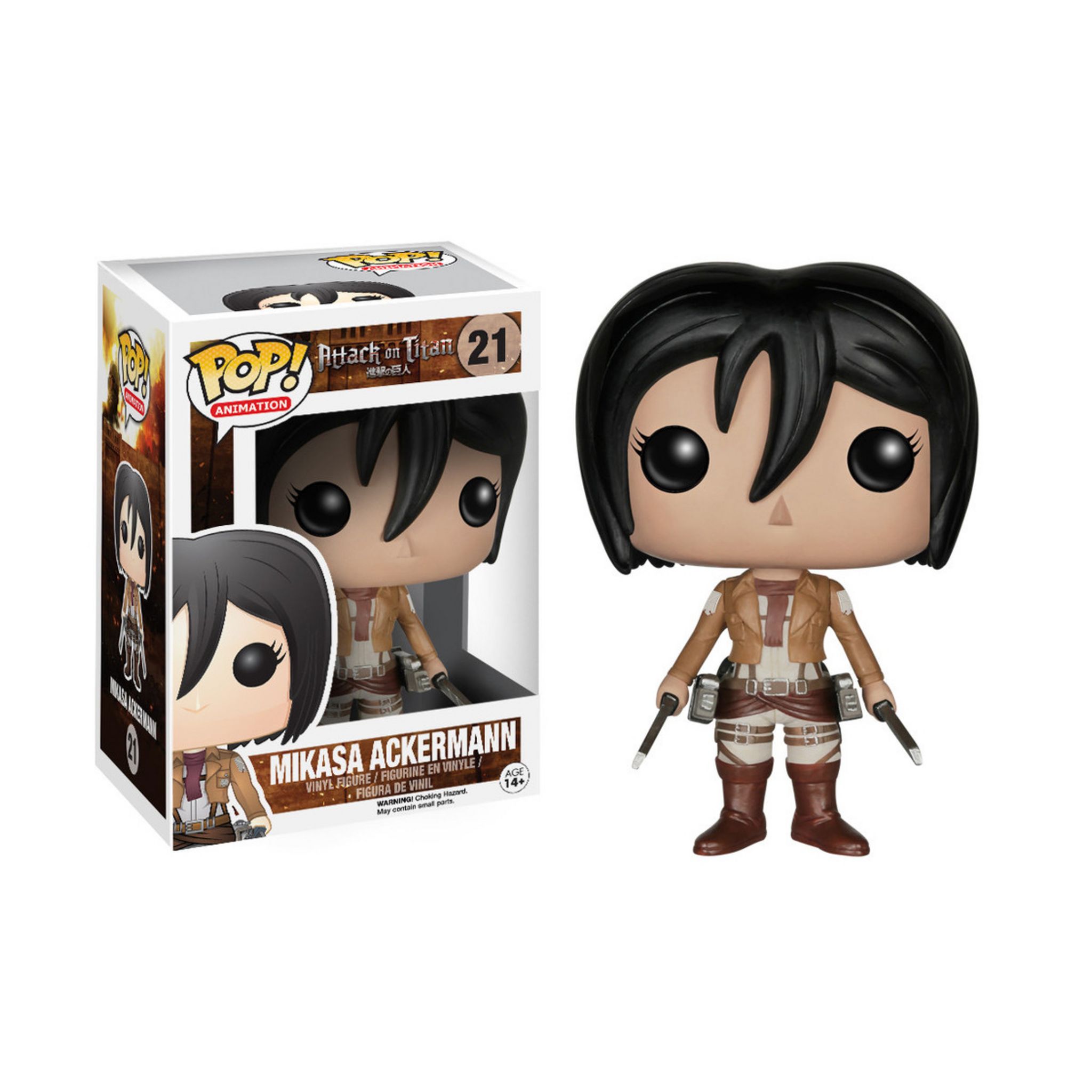 Funko Pop ! - Attaque des Titans - Mikasa Ackermann pas cher