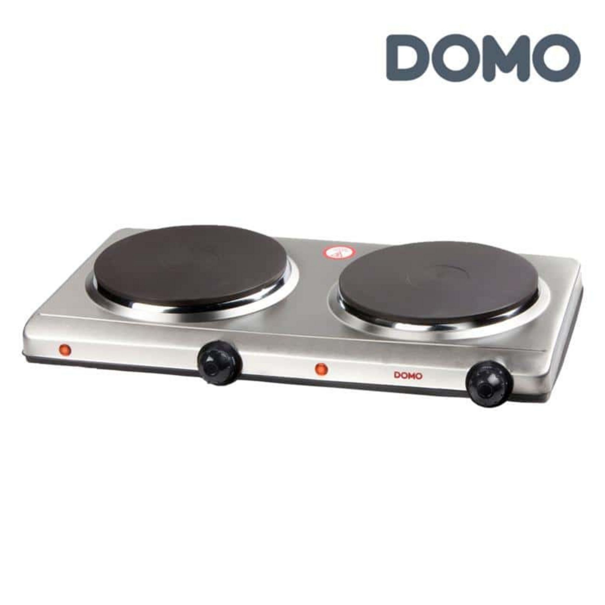 Domo Plaque cuisson électrique 1000-1500W blanc
