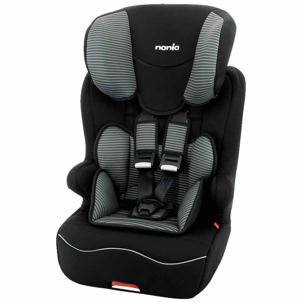 NANIA Nania Siege d'auto Racer Tech ISOFIX Groupe 1+2+3 Noir pas cher 