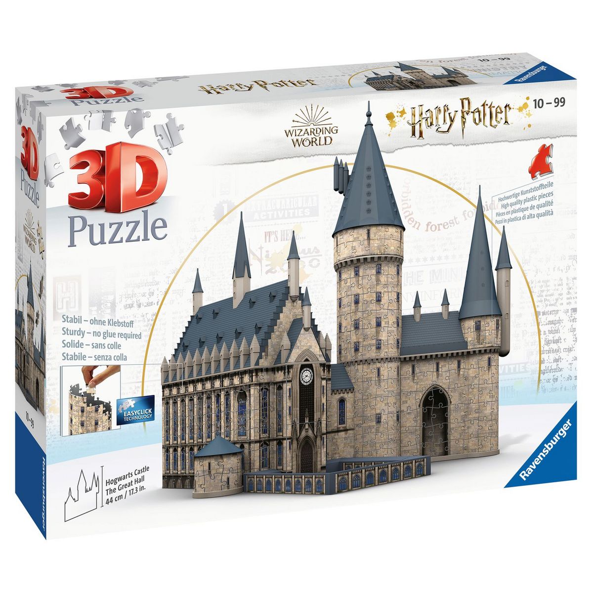 Puzzle 3D Boite de rangement - Harry Potter, Puzzles 3D Objets à fonction, Puzzle 3D, Produits