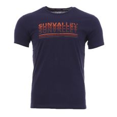 T-shirt Marine Homme Sun Valley Colisa (Bleu)