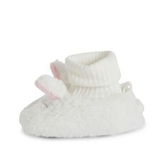 Chaussures de naissance lapin bébé fille (Ecru)
