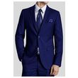 Kebello Veste 2 boutons coupe droiteHomme Bleu. Coloris disponibles : Bleu