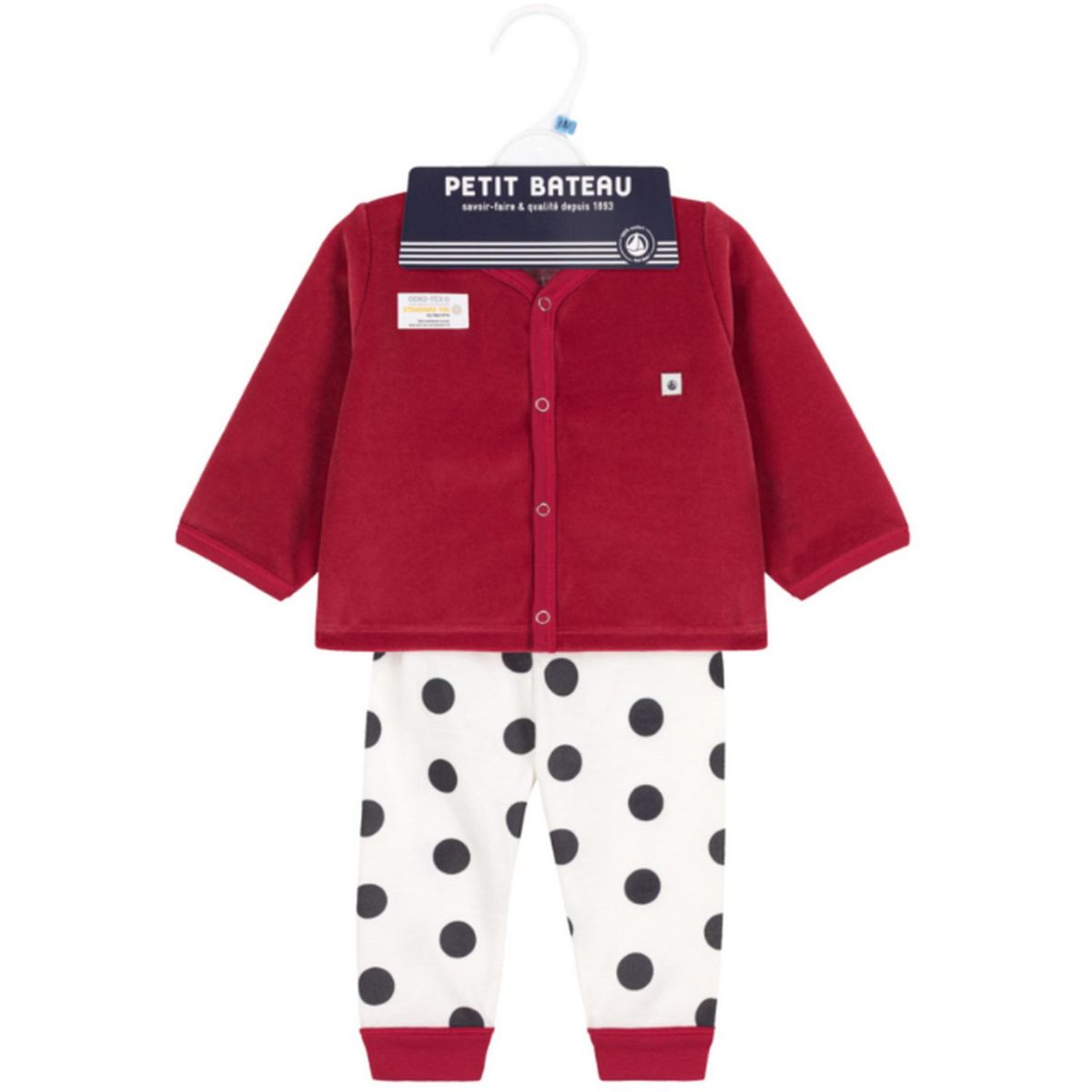 PETIT BATEAU Ensemble pyjama fille pas cher 