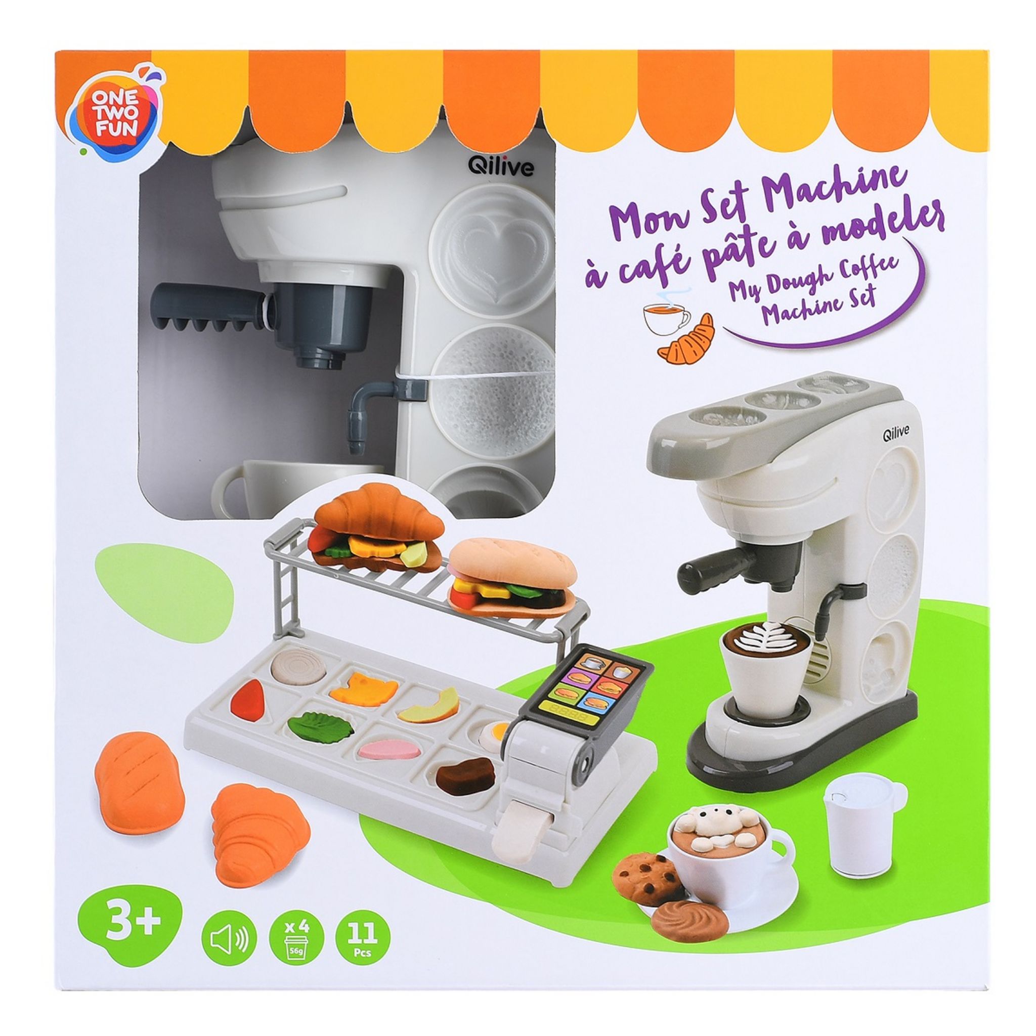 One Two Fun Ma machine à café pâte à modeler pas cher 