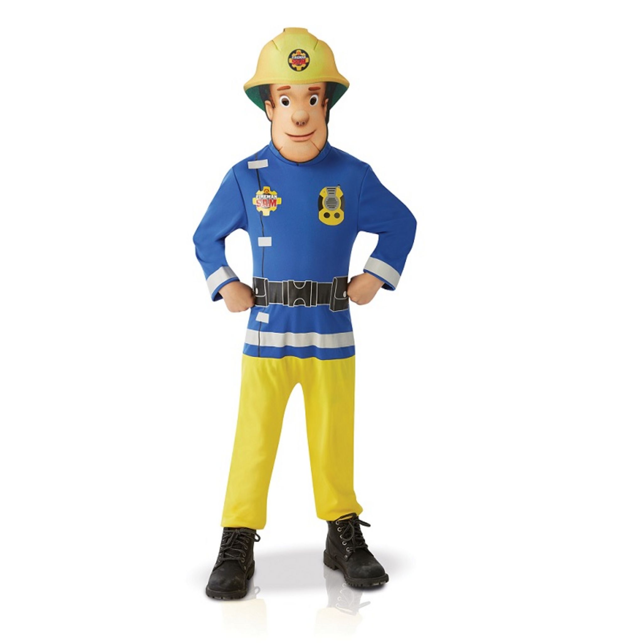 Déguisement Enfant Pompier Bleu 5/6 Ans, deguisements pas cher