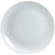 Cosy&Trendy Lot de 6 assiettes plates TOULOUSE 26,5 cm (Blanc)