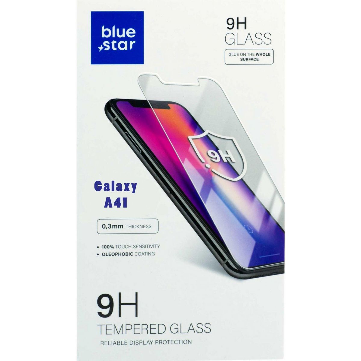 amahousse Vitre de protection d'écran pour Samsung Galaxy A41 en verre trempé