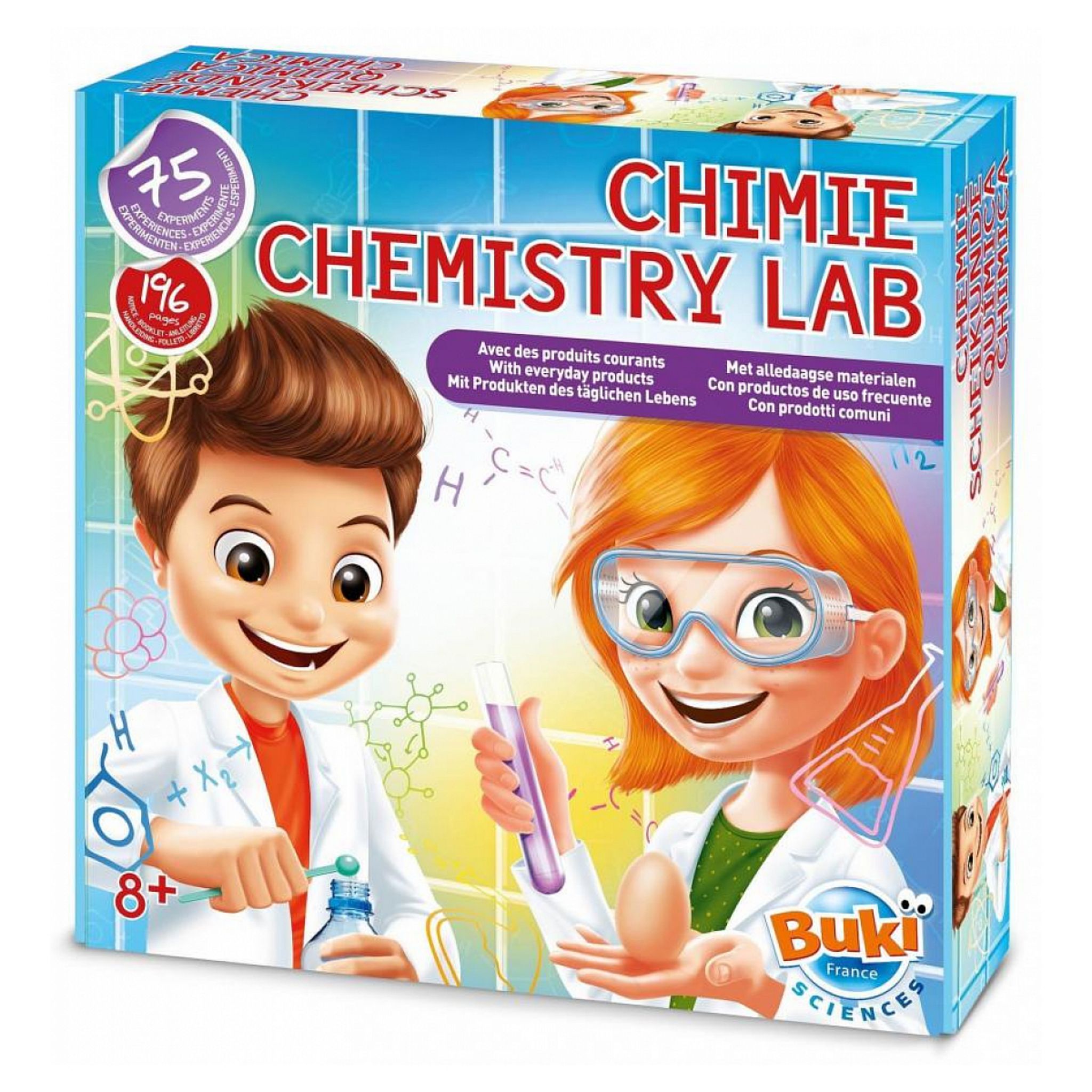 BUKI Chimie Chemistry - 150 expériences sans danger pas cher 
