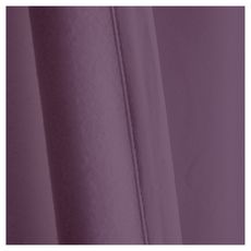 TODAY Rideau à oeillets isolant double face en polyester 140x240 cm (Violet)