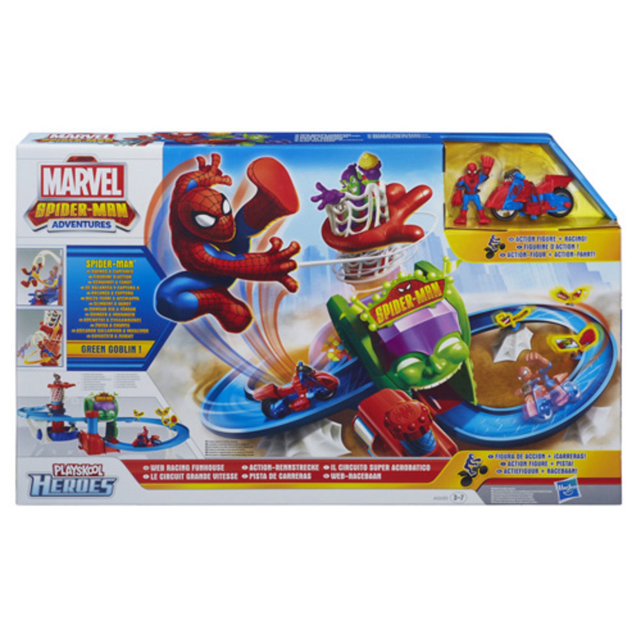 PLAYSKOOL Circuit en Folie Spider-man pas cher 