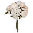  Bouquet de Fleurs  Romance  29cm Blanc