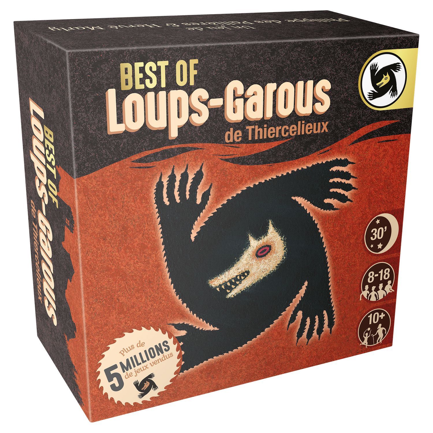 Jeu Du Loup Garou ASMODEE Jeu Best of Loups-Garous de Thiercelieux pas cher - Auchan.fr