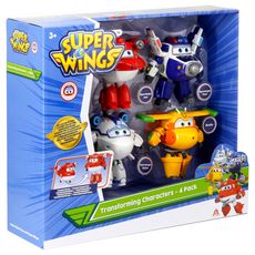 Auldey Figurines x4 Super Wings transforming 