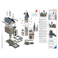 RAVENSBURGER Puzzle 3D 540 pièces Château de Poudlard Harry Potter