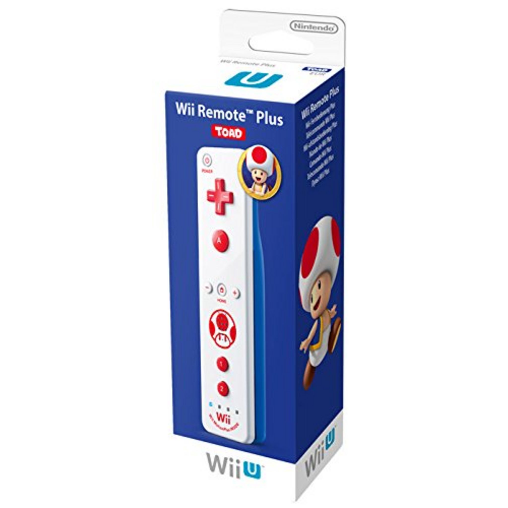 Manette Wii U NINTENDO Télécommande Wii U Plus Bleue Pas Cher 