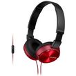 SONY MDR-ZX310 Rouge - Casque audio
