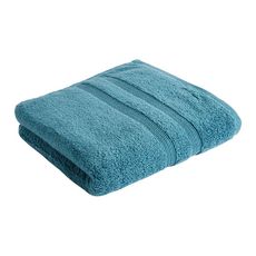 Maxi drap de bain uni en coton 500 gsm EXTRA FINE (Bleu)