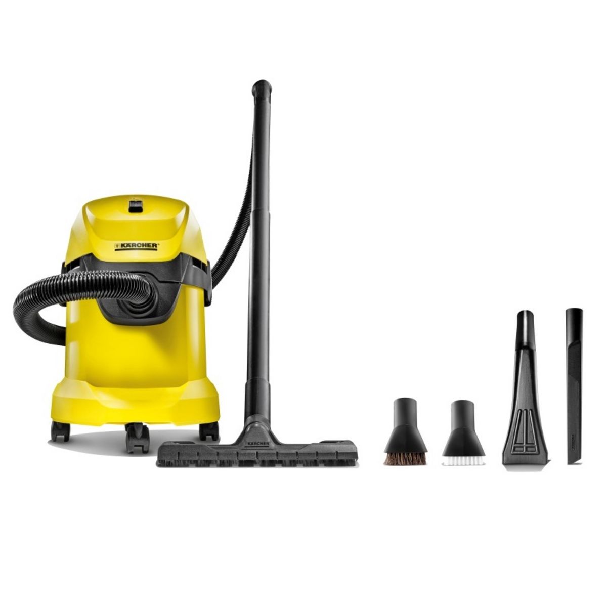 KARCHER Aspirateur eau et poussière WD3 Car + accessoire brosse