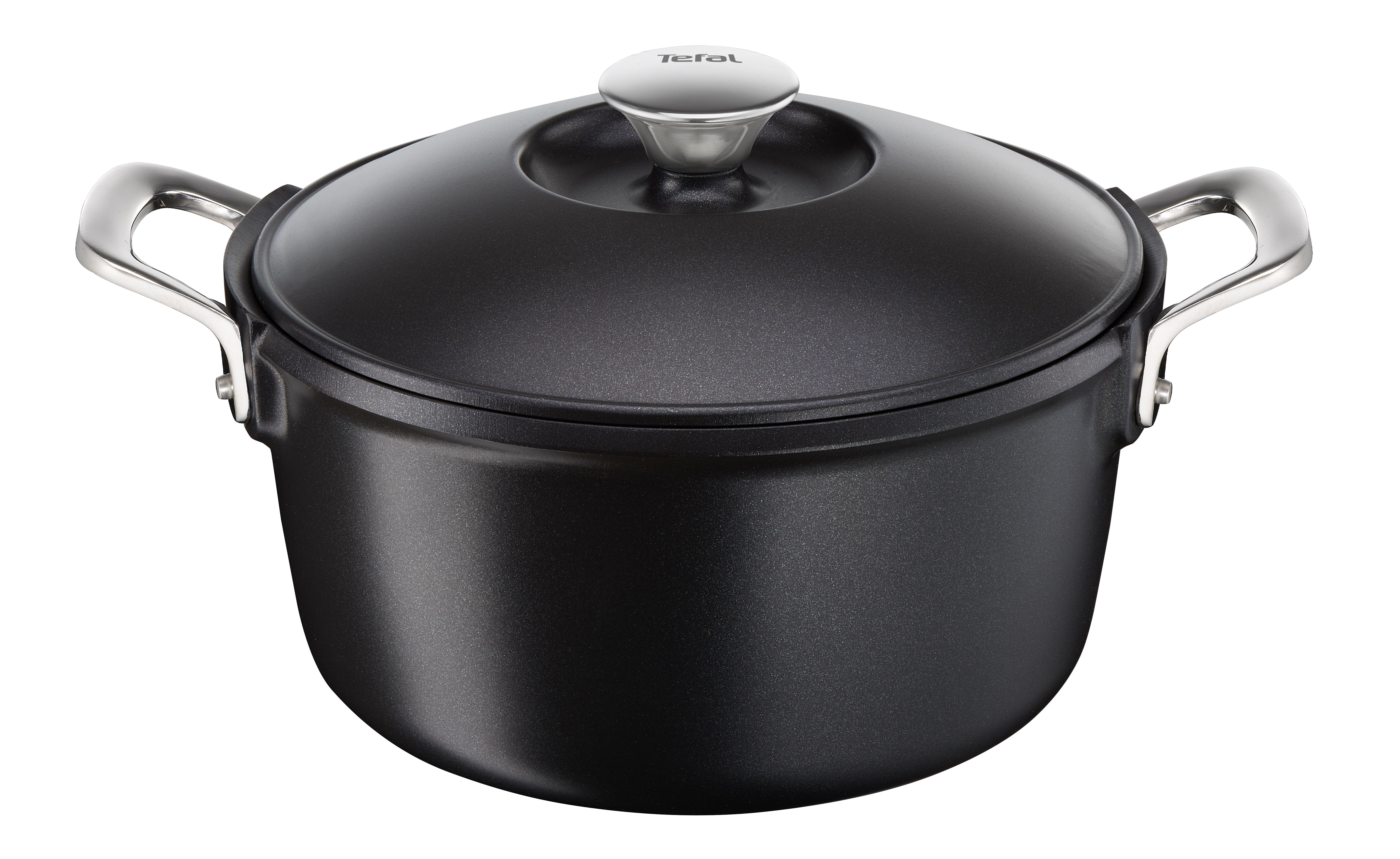 Tefal - TEFAL AROMA Cocotte 24 cm 4,8 L Fonte daluminium Induction -  Multicuiseur - Rue du Commerce