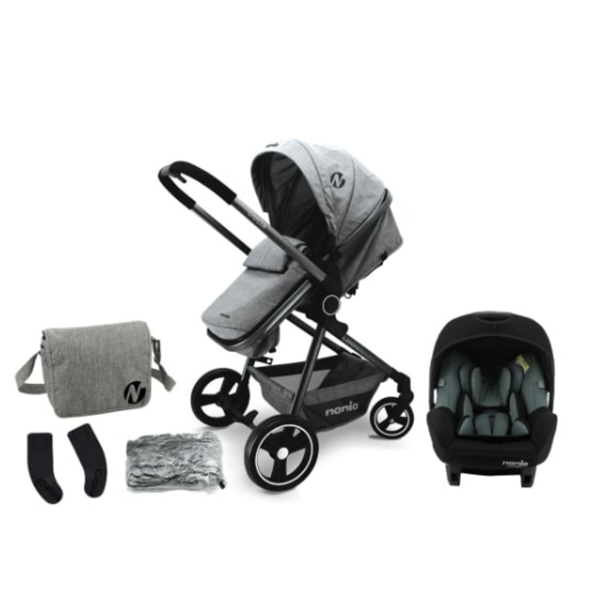 Poussette Combinée 3 En 1 Giulia – Beone (grp 0+) – Sac À Langer