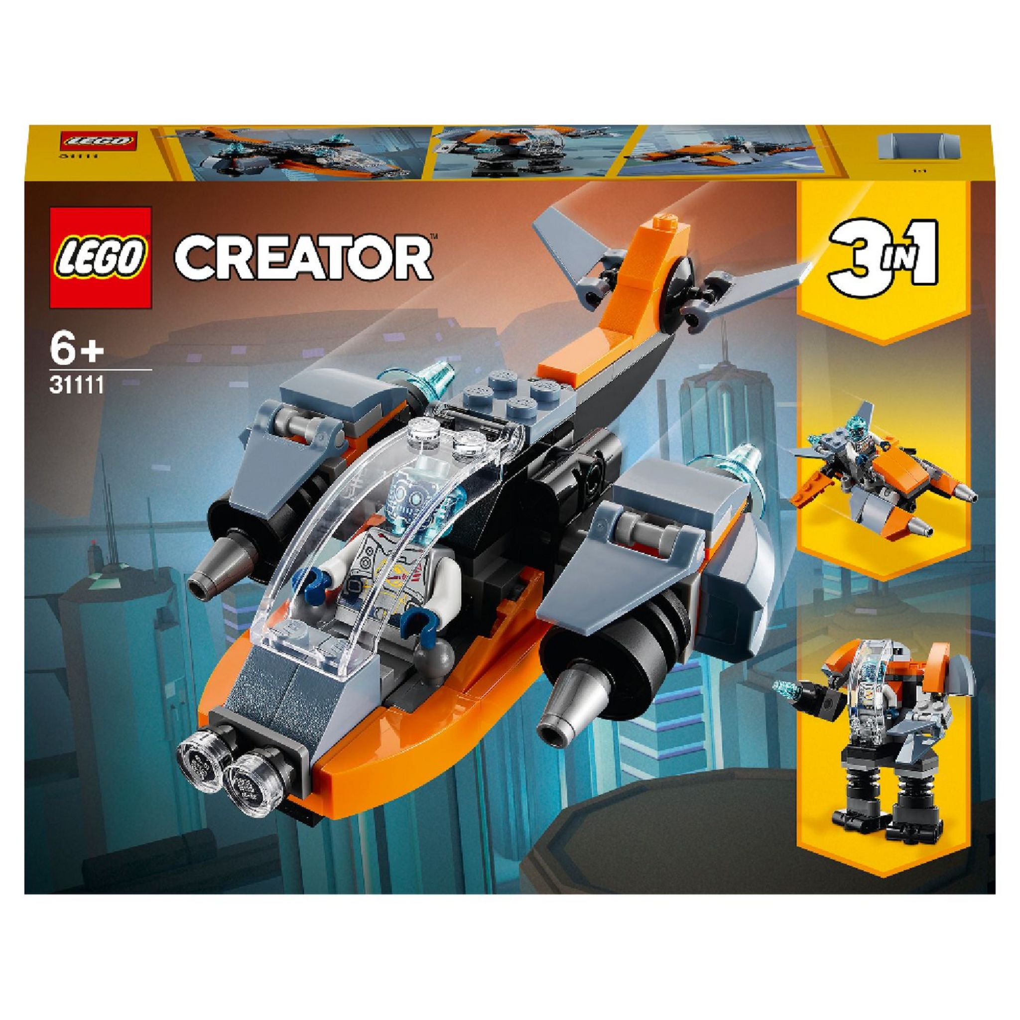 LEGO Creator 3 en 1 31136 Le perroquet exotique, Commandez facilement en  ligne