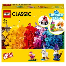 LEGO Classic 11013 Briques transparentes créatives