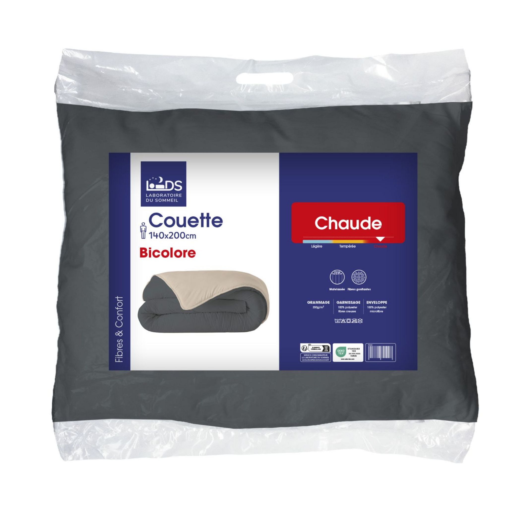 Couette Très chaude - 450g m² LAPONIE Microfibres