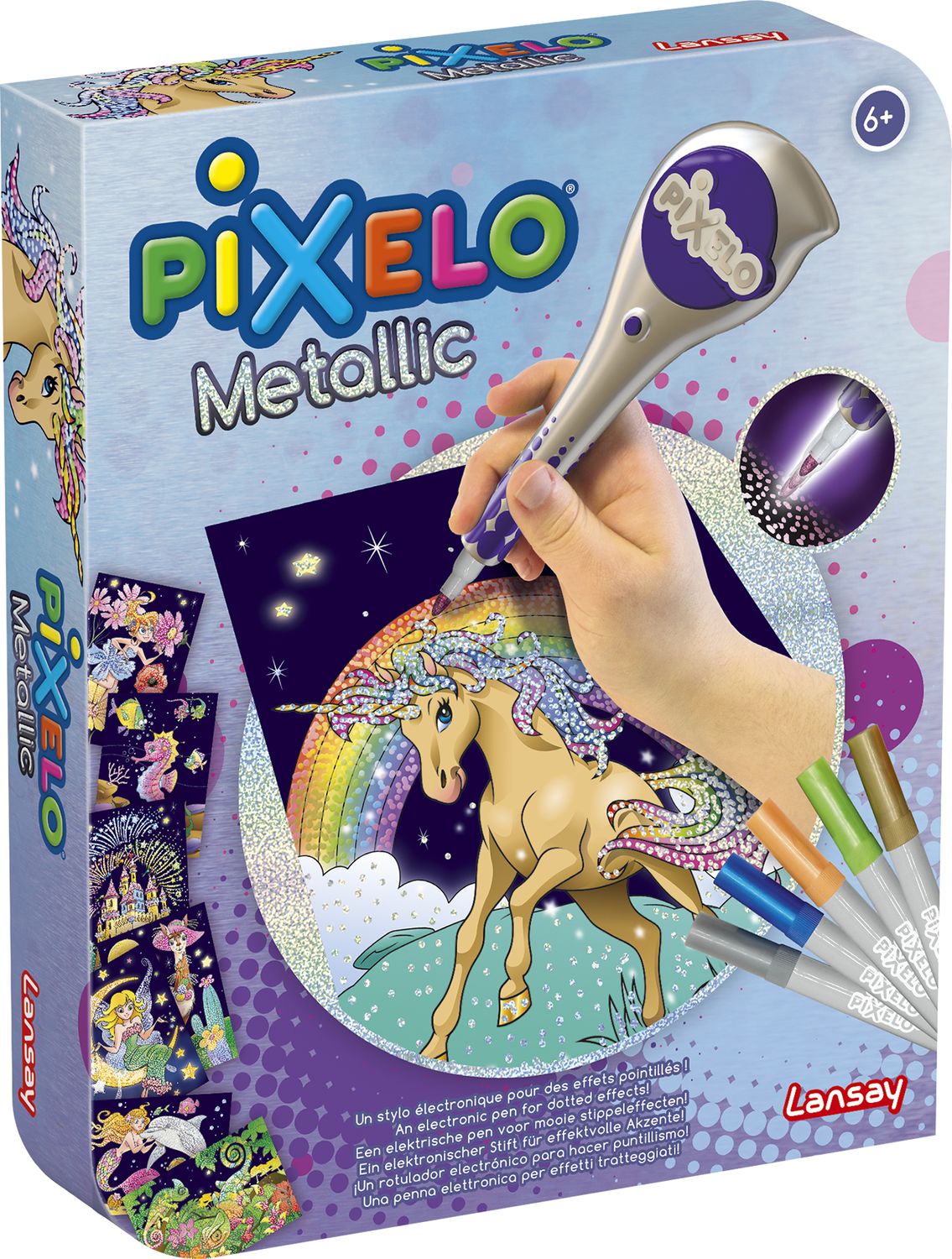 Pixelo - Illusion 3D - Dessins et Coloriages - Dès 7 ans - Lansay