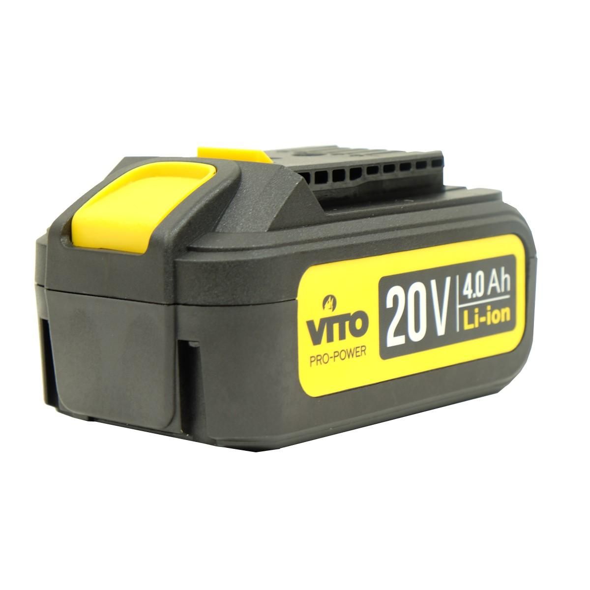 VITO Pro-Power Batterie 4 Ah Gamme EGO VITOPOWER sans fil 20 V Lithium