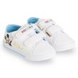 MICKEY Baskets bébé garçon. Coloris disponibles : Blanc