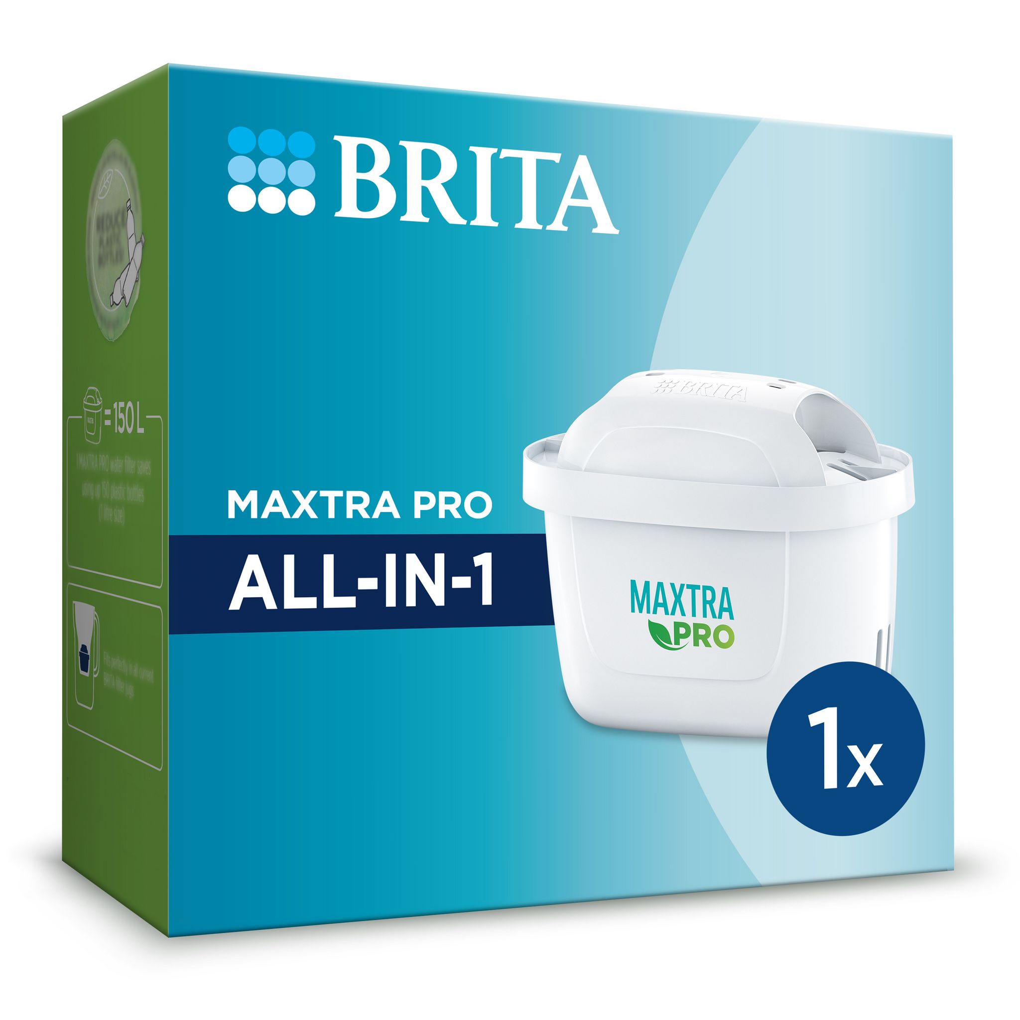 BRITA BRITA Bouteille filtrante gris foncé + 2 filtres MicroDisc inclus