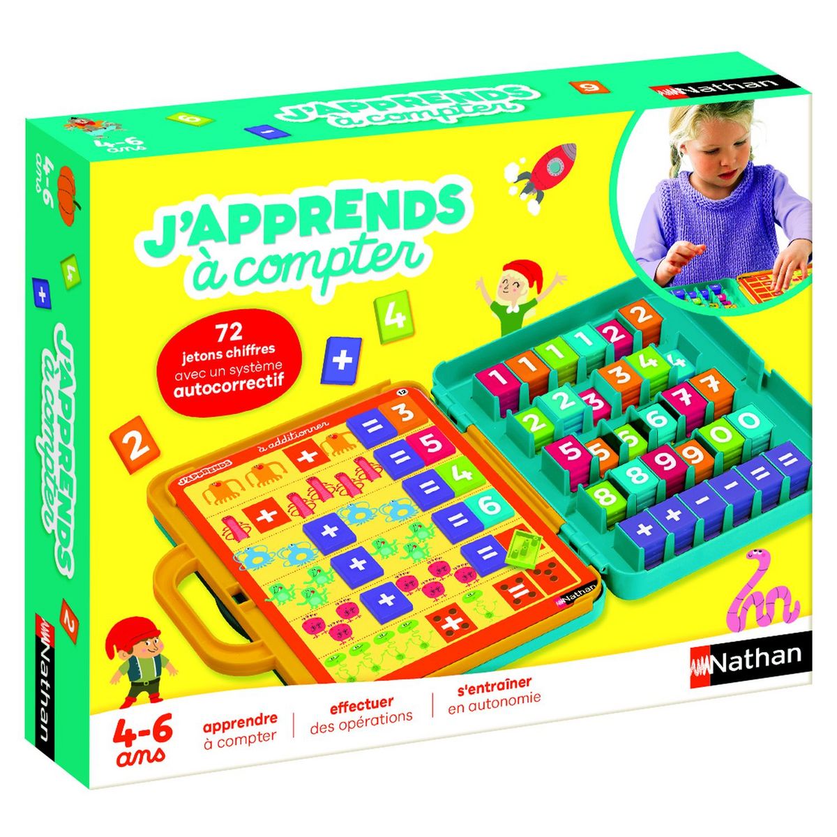 Livre : j'apprends à compter 4 ans