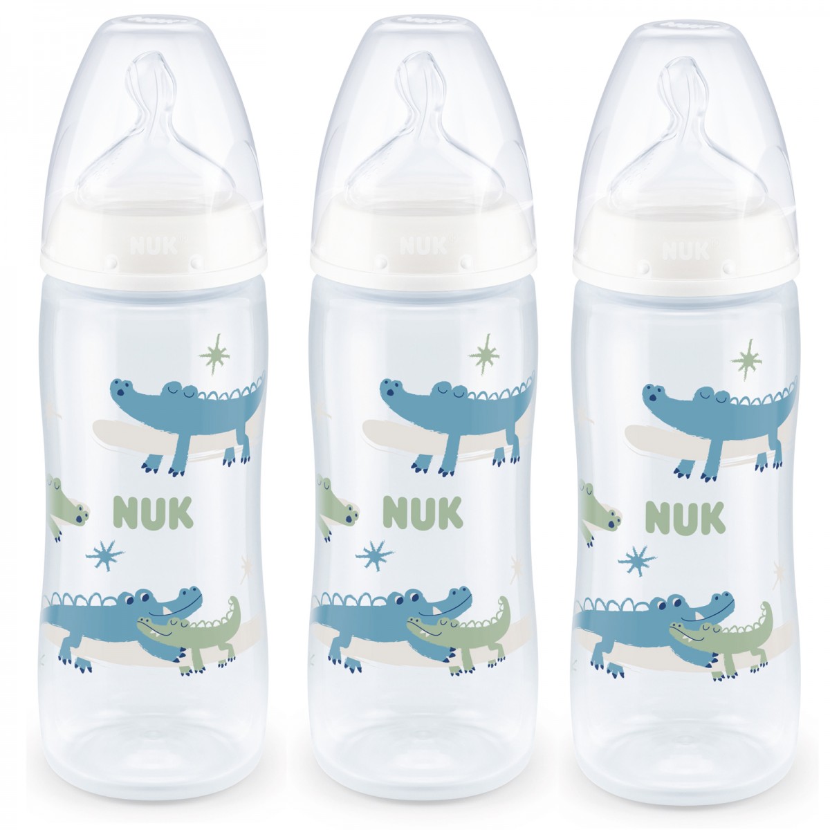 Lot de 2 tétines nuk serenity plus pour 6 a 18 mois - NUK