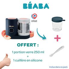 Mixeur Cuiseur Bebe Babycook Neo Night Blue Portion Verre Pas Cher A Prix Auchan