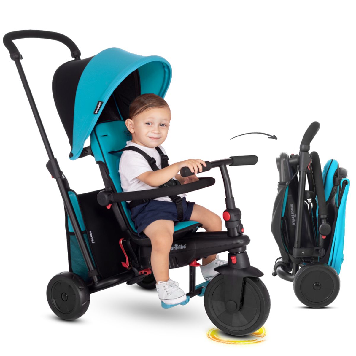 Tricycle smart shop trike pliable