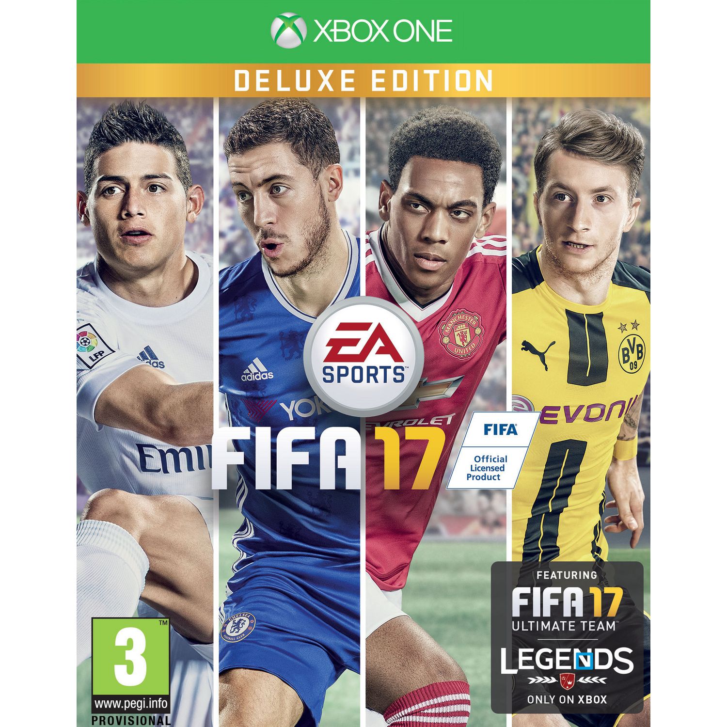 Jeu Xbox One VF Fifa 17 avec notice Disque etat parfait Envoi