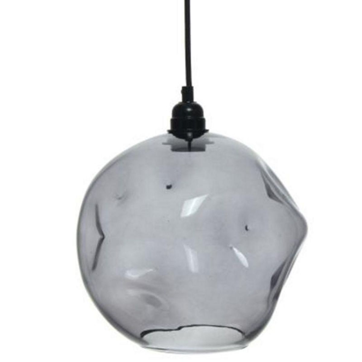 Paris Prix Lampe Suspension Design  Natalie  32cm Gris